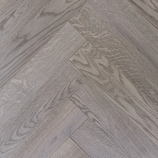 Staki London engineered oak herringbone flooring
